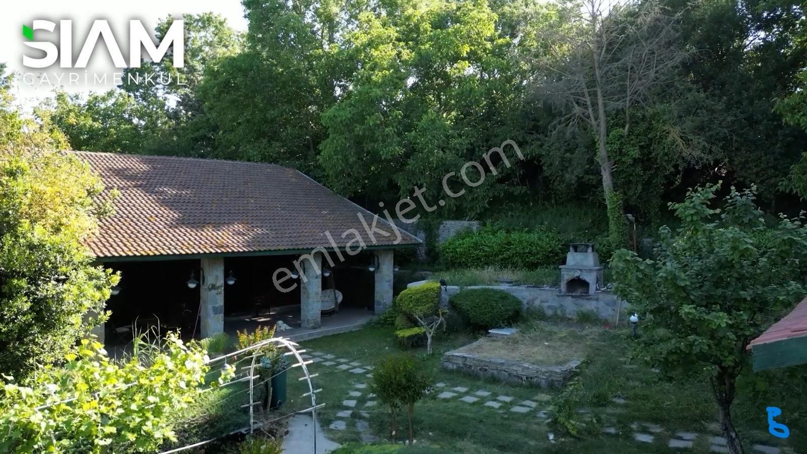 İstanbul Silivri Yolçatı 9,5 Dönüm Havuzlu Satılık 2 Kütük Villa — fotoğraf 21