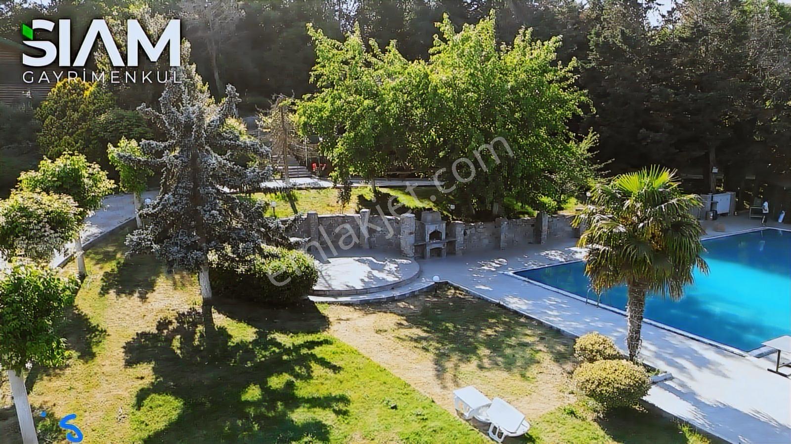 İstanbul Silivri Yolçatı 9,5 Dönüm Havuzlu Satılık 2 Kütük Villa — fotoğraf 35