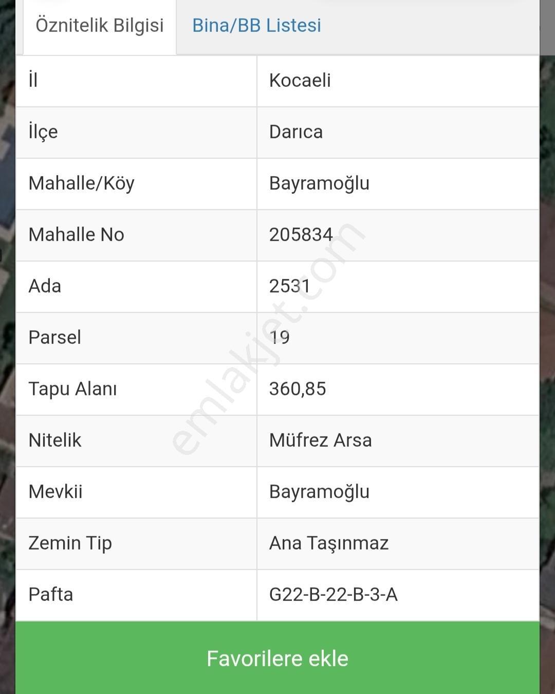 Ada'nın En Değerli Sokağında 360,85m² Satılık Arsa — fotoğraf 3