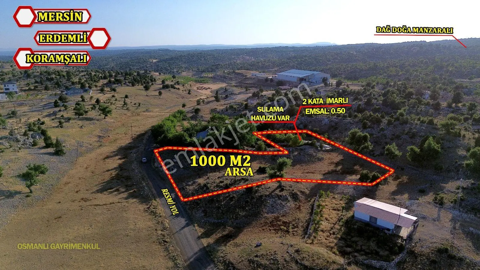 2 Kata İmarlı 1000 M2 Arsa — fotoğraf 19