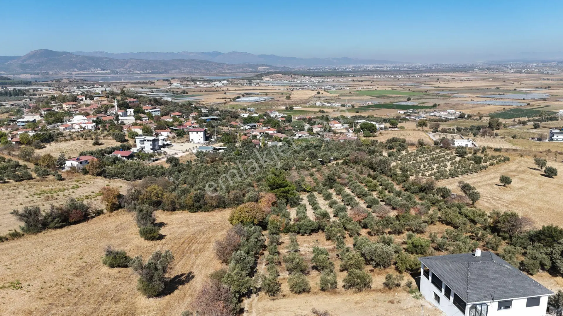 İzmir Menderes Sancaklıda 3 Dönüm Manzaralı İmarda Kupon Arsa — fotoğraf 4