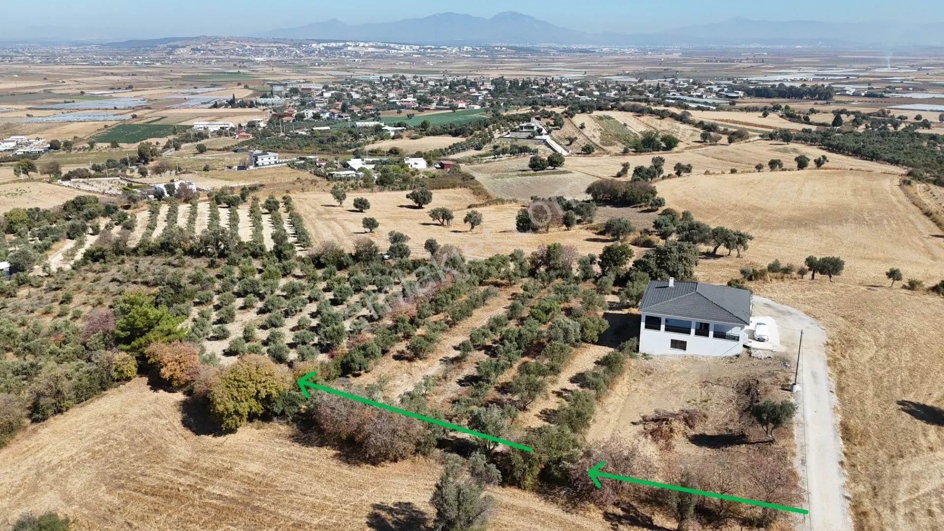 İzmir Menderes Sancaklıda 3 Dönüm Manzaralı İmarda Kupon Arsa — fotoğraf 5