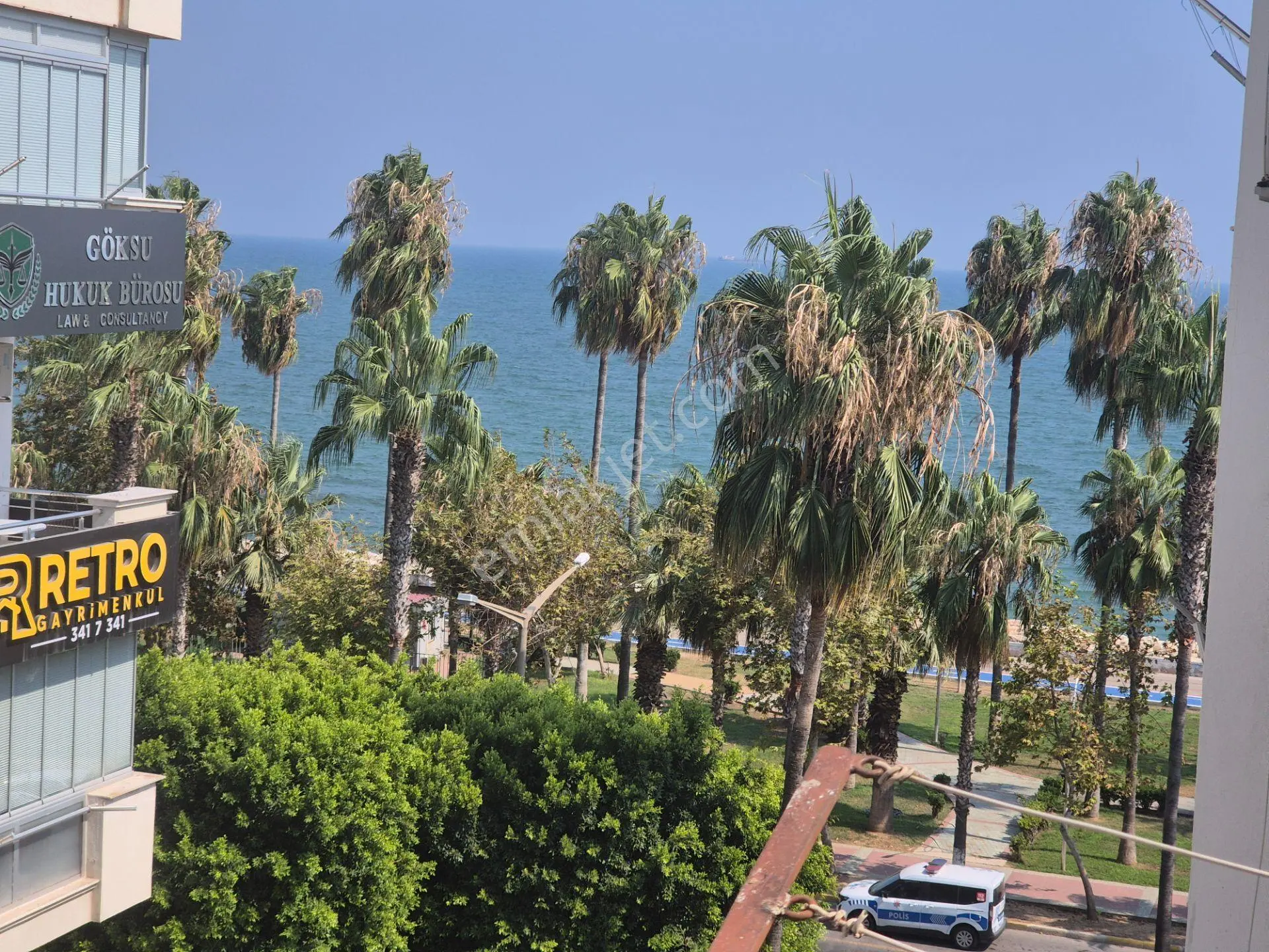 İmaj'Dan Palmiye De Deniz Manzaralı Geniş Oturumlu 2+1 Daire