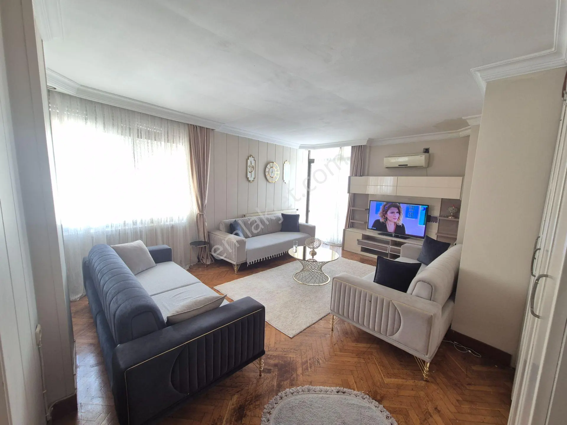 İmaj'dan Palmiye De Deniz Manzaralı Geniş Oturumlu 2+1 Daire — fotoğraf 2