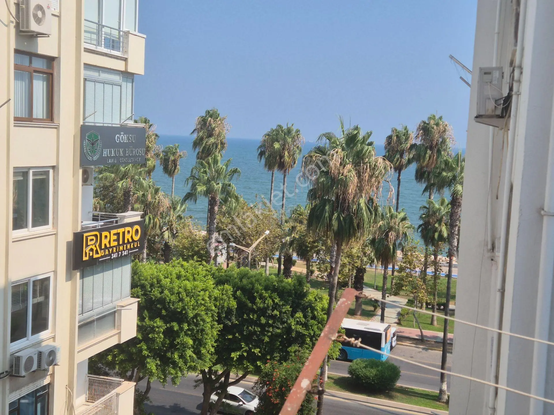İmaj'dan Palmiye De Deniz Manzaralı Geniş Oturumlu 2+1 Daire — fotoğraf 3