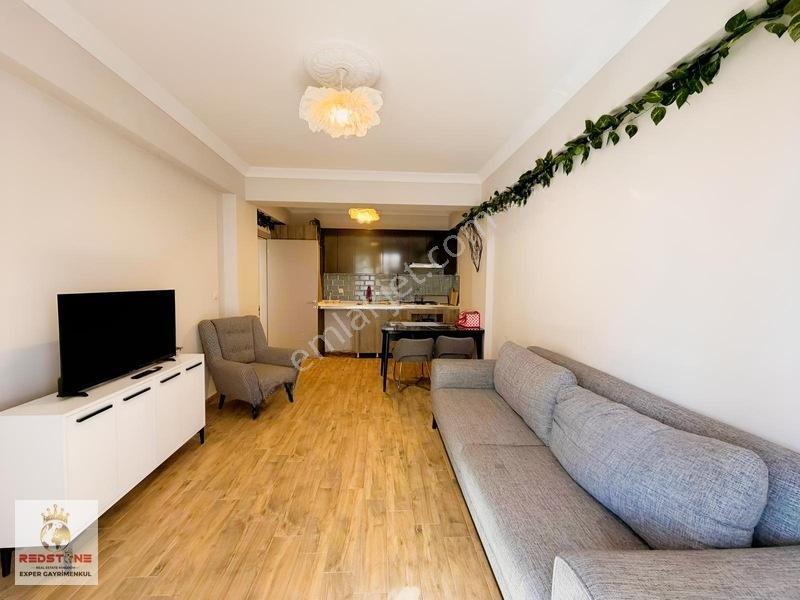 Karasuda Havuzlu Sitede Havuz Cephe Eşyalı C. Balkon Geniş 1+1 — fotoğraf 6