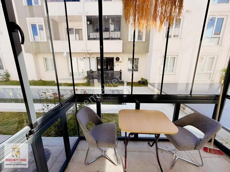 Karasuda Havuzlu Sitede Havuz Cephe Eşyalı C. Balkon Geniş 1+1 — fotoğraf 19