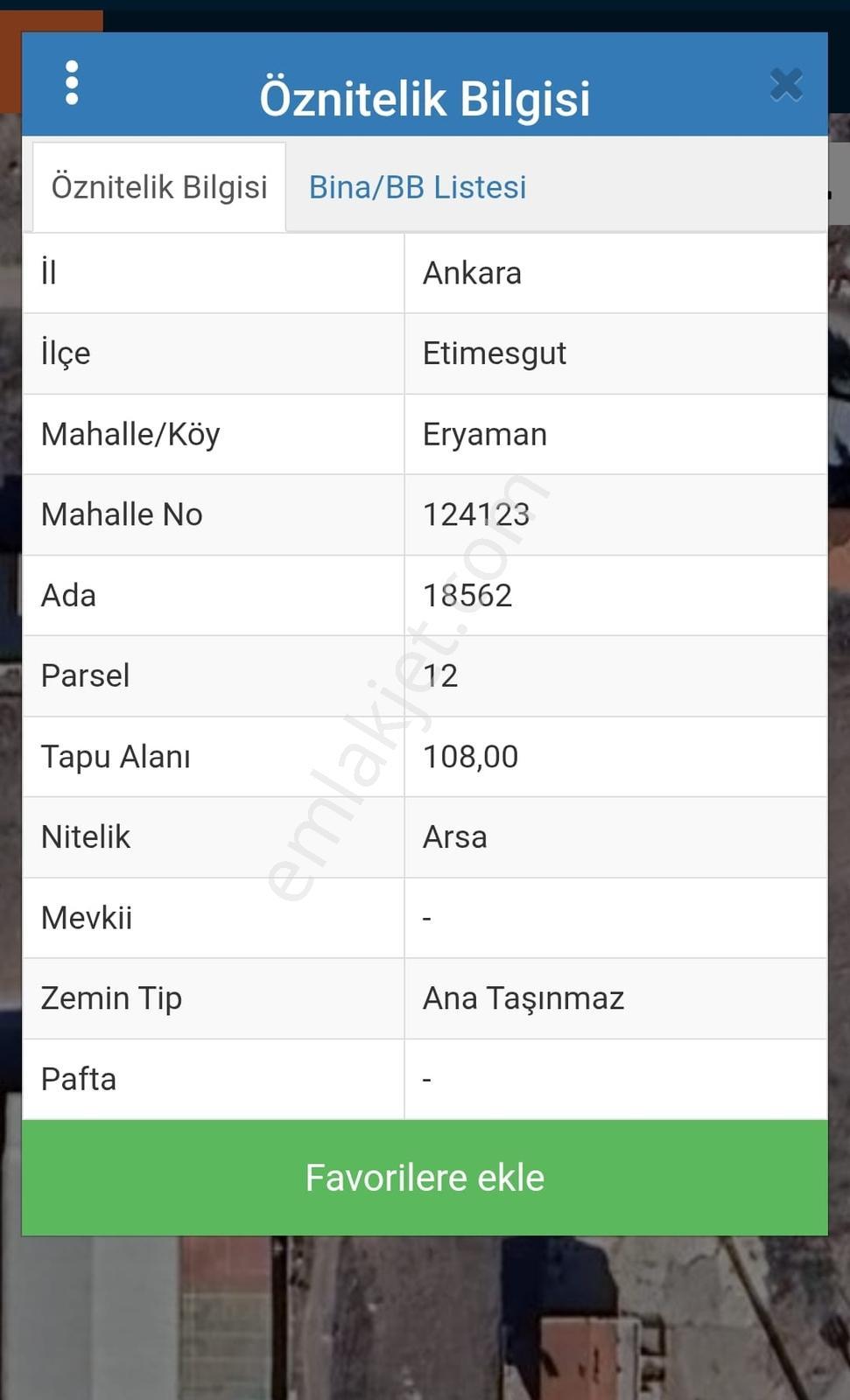 Güzelkent Eryaman 108 M² Arsa — fotoğraf 9