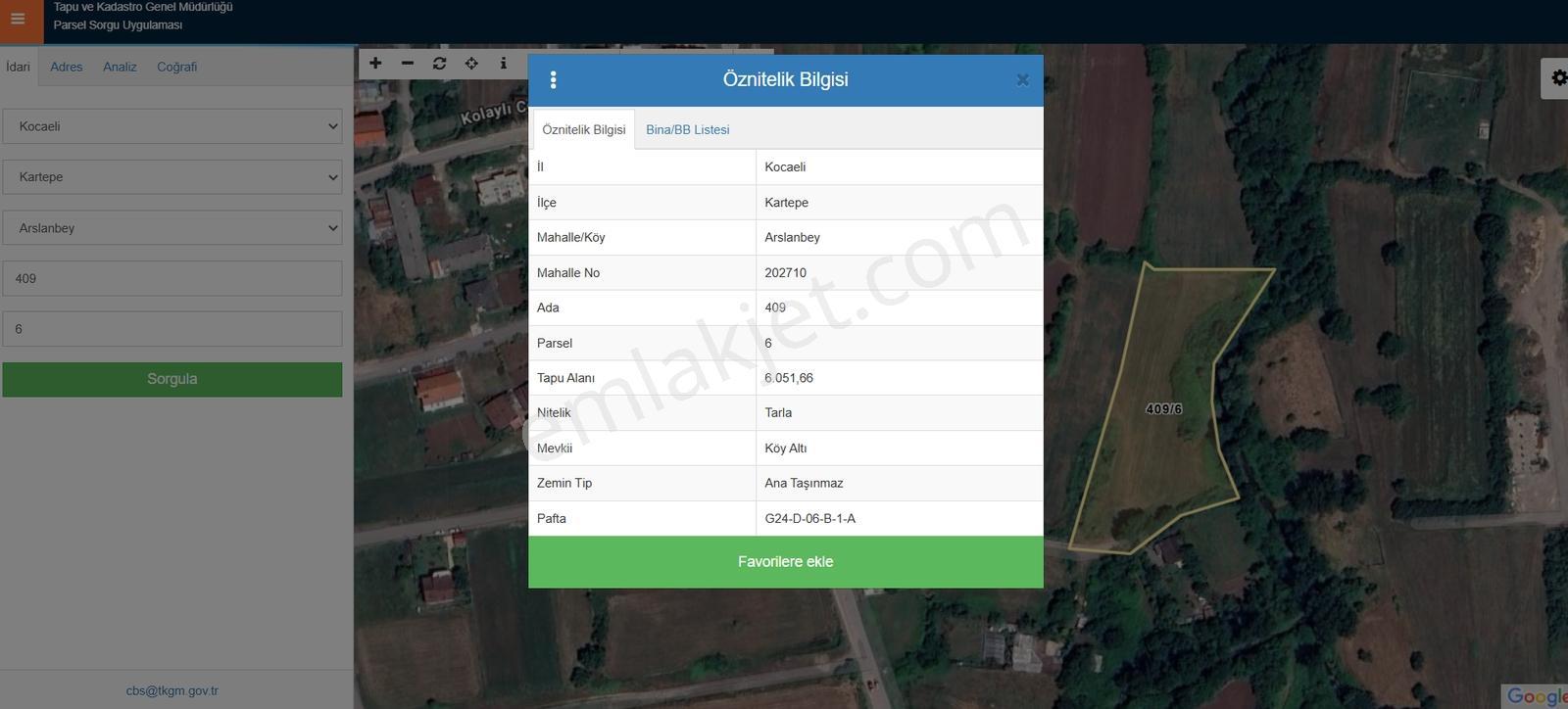 Asies Global'den Kartepe Villa İmarlı 6.051,66 M2 Fırsat Arazi.. — fotoğraf 5
