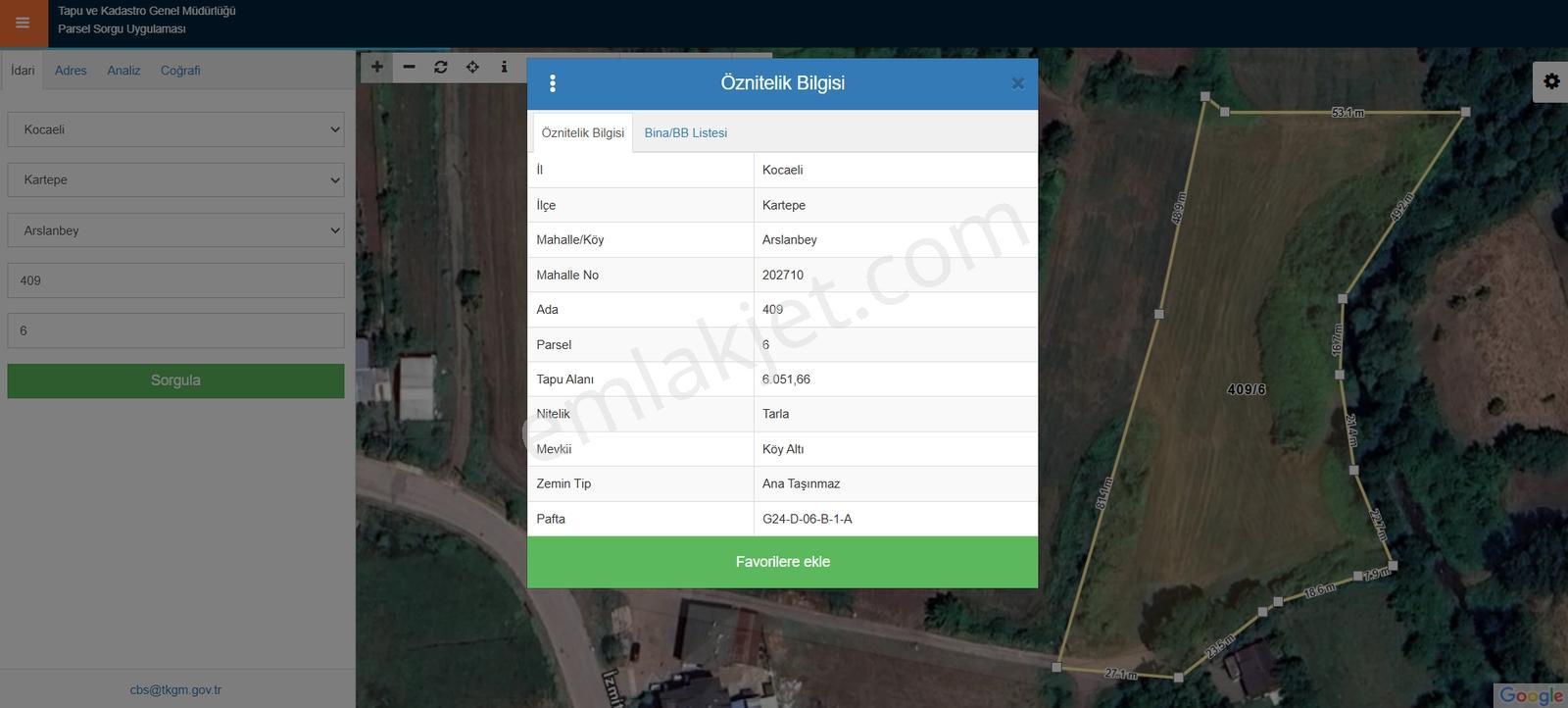 Asies Global'den Kartepe Villa İmarlı 6.051,66 M2 Fırsat Arazi.. — fotoğraf 6