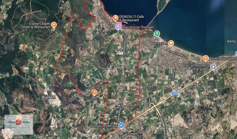 Urla İskele'de 16.936 M²'lik Ayrıcalıklı Bir Arazi... — fotoğraf 14