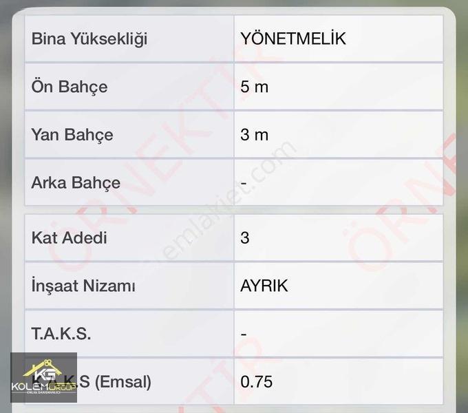 Kölem Group'tan Göveçlikte 439m2 B+3 Satılık Villa Arsası ! — fotoğraf 5