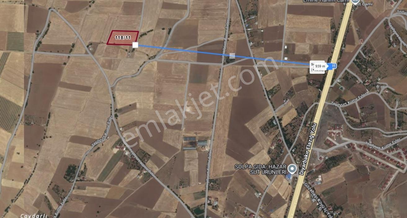 Emre Gm/den Gözebaşı (kinederiç) Te Yolu Elektriği Mevcut Tarla — fotoğraf 18