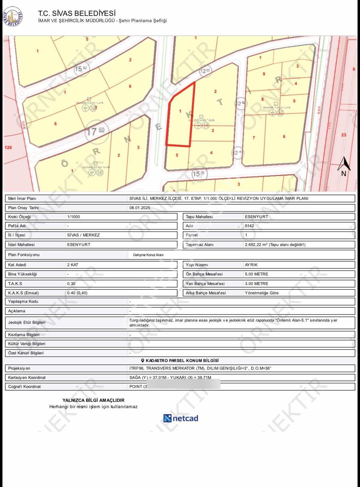 Sivas Ozan Emlak'tan Esenyurt'ta 2153m² Villa Arsa Hissesi — fotoğraf 6