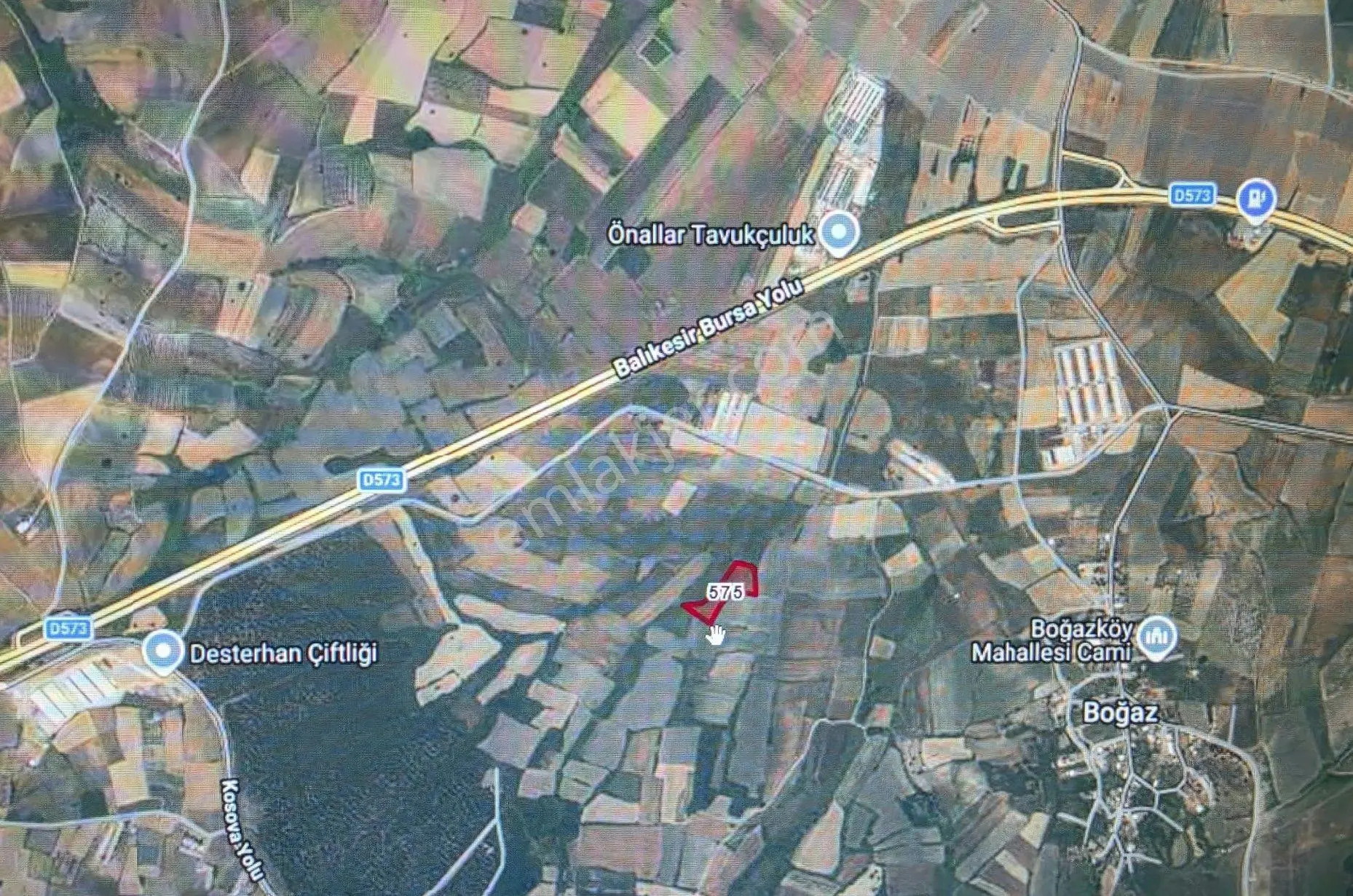 Bke Bursa Kılıç Tan M.k.p. Boğaz Köyde Satılık 6700 M2 Tarla — fotoğraf 2