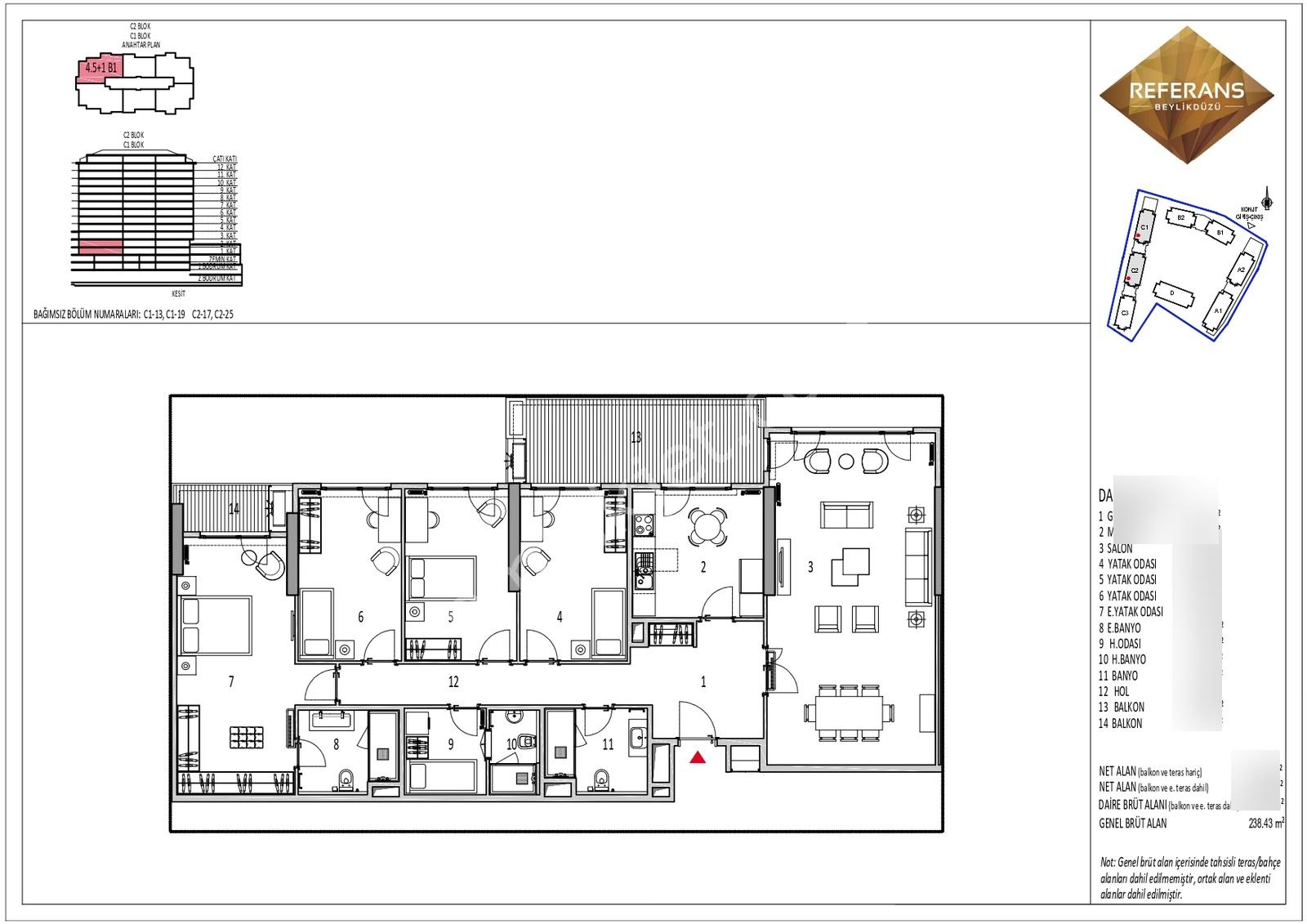 West İstanbul Marinaya Yakın 4.5+1 Yeni Sitede Sıfır Daire — fotoğraf 4