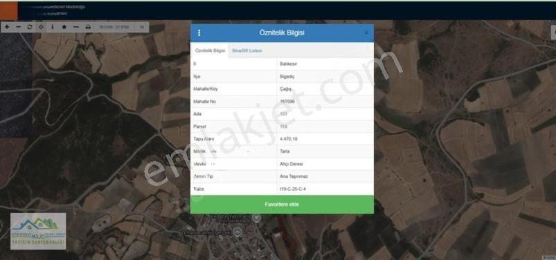 Klc'den Bigadiç Çağış Mah. 4.470 M2 Yola Sıfır Hobby Bahçesi — fotoğraf 2