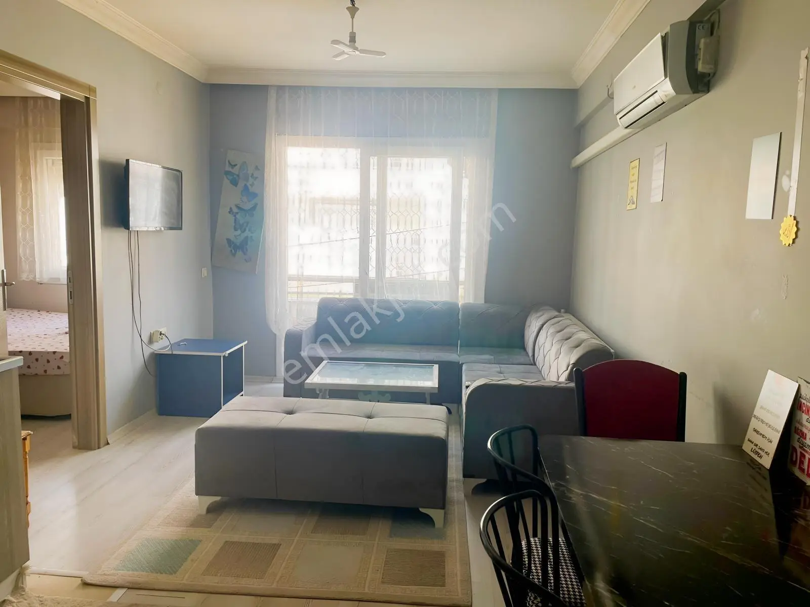 Nazilli Sümer Mah.1+1 Eşyalı ,ara Kat Satılık Daire — fotoğraf 2