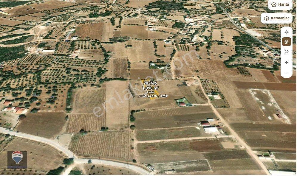 Çeşme Germiyan’da Müstakil Tapulu 1 Dönüm Düz Tarla — fotoğraf 5