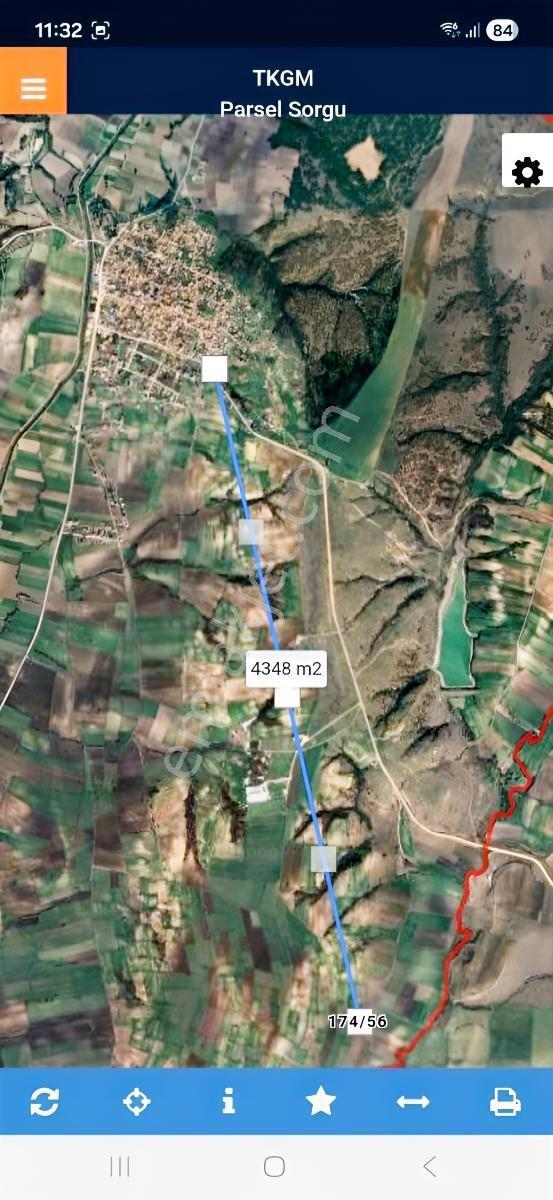 Satılık 3896.92 M² Tarla Kırklareli Lüleburgaz Kırıkköy — fotoğraf 3