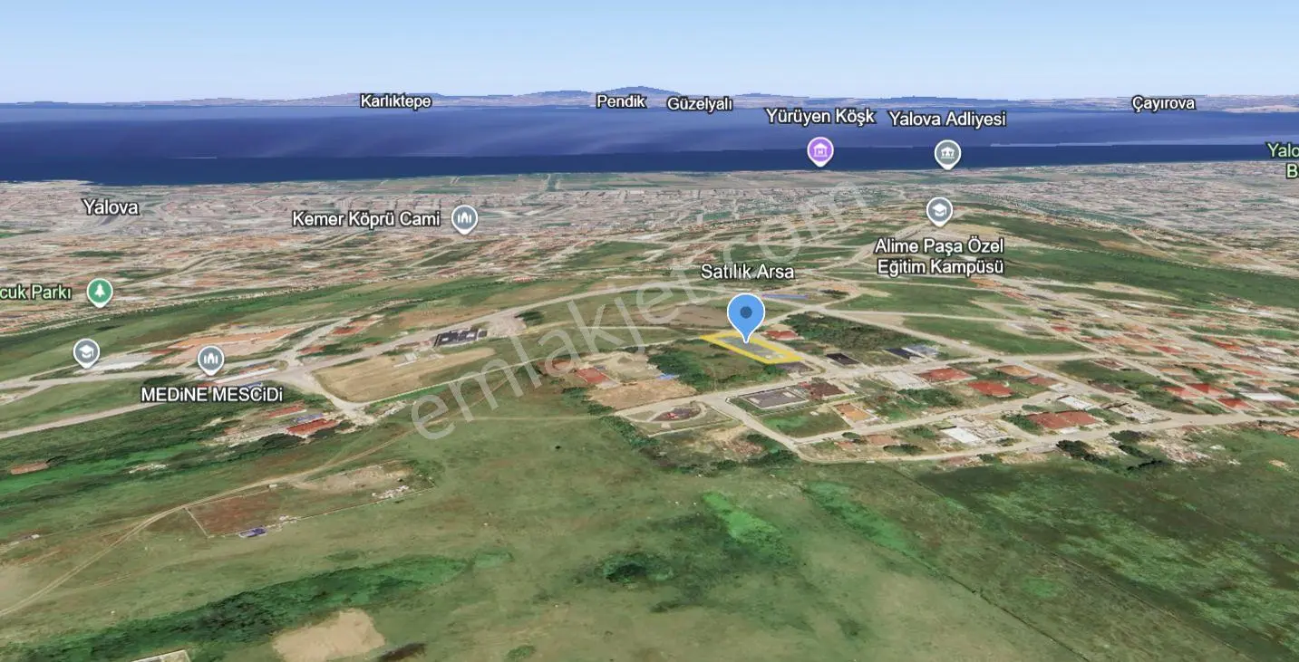 Yalova Merkezde | Deniz Manzaralı | Dubleks Villa İmarlı | Satılık Arsa — fotoğraf 22