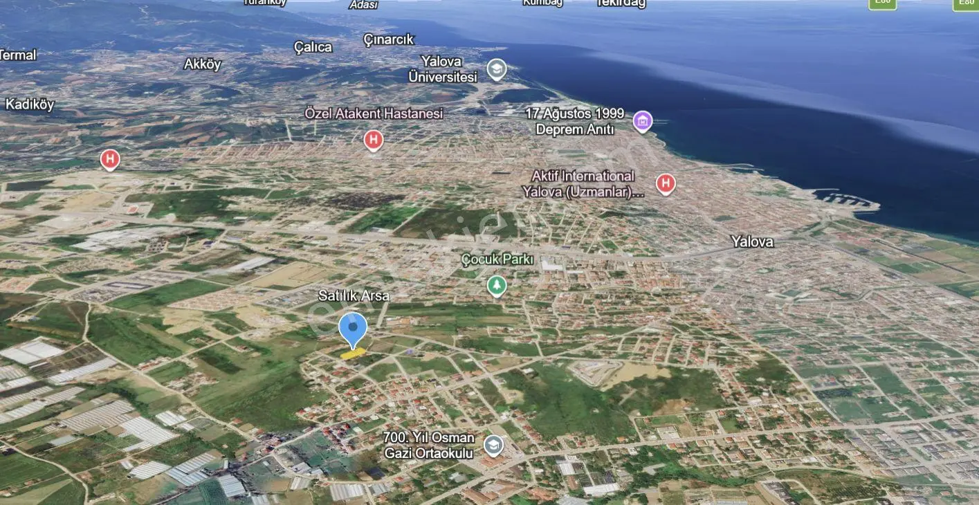 Yalova Merkezde | Deniz Manzaralı | Dubleks Villa İmarlı | Satılık Arsa — fotoğraf 28