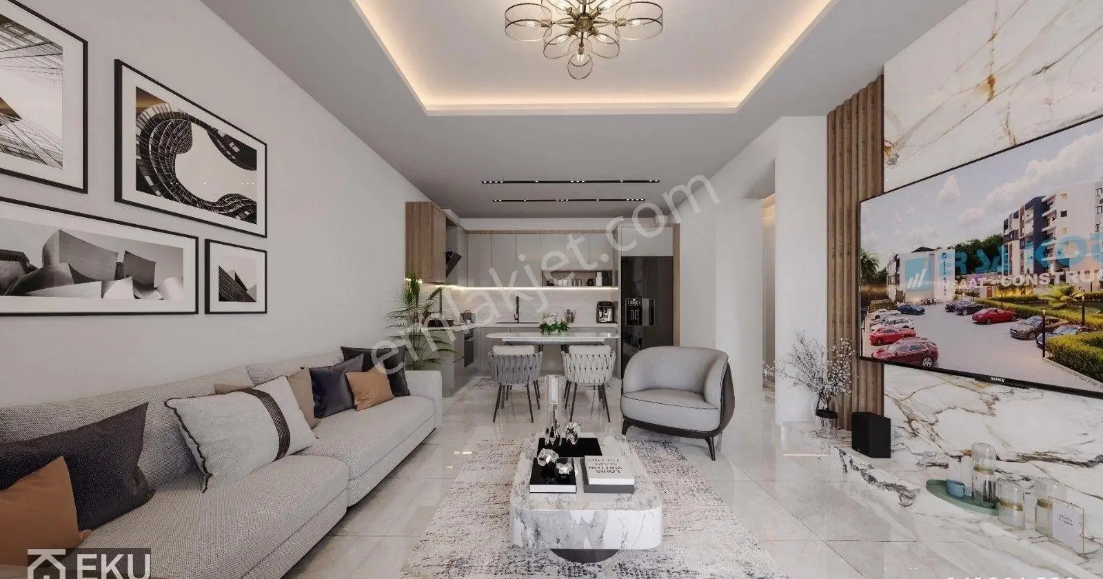 Kuşadası Merkezde Satılık 2+1 Nezih Daireler — fotoğraf 4