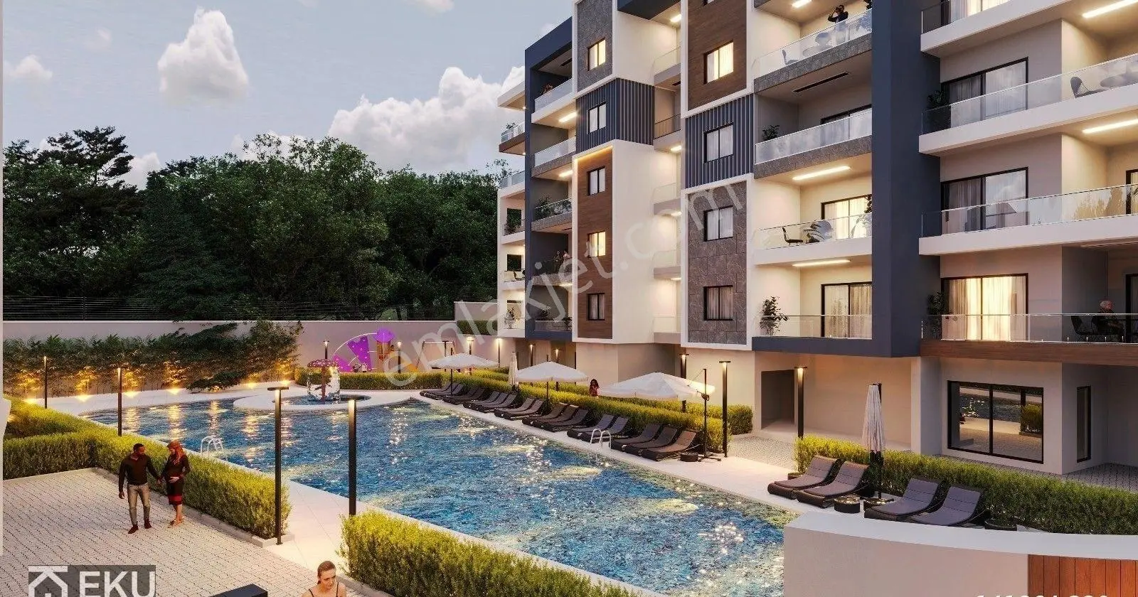 Kuşadası Merkezde Satılık 2+1 Nezih Daireler — fotoğraf 21
