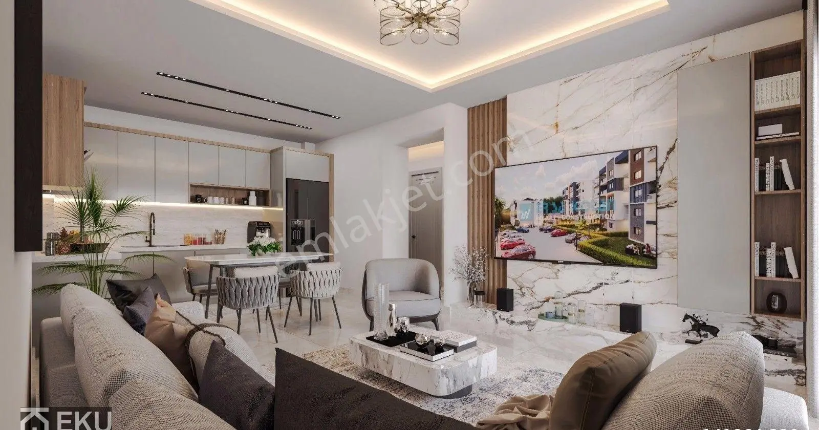 Kuşadası Merkezde Satılık 2+1 Nezih Daireler — fotoğraf 22