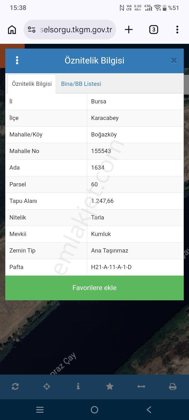 Karacabey Boğazda 1247 M Denize Sıfır Tarla — fotoğraf 3