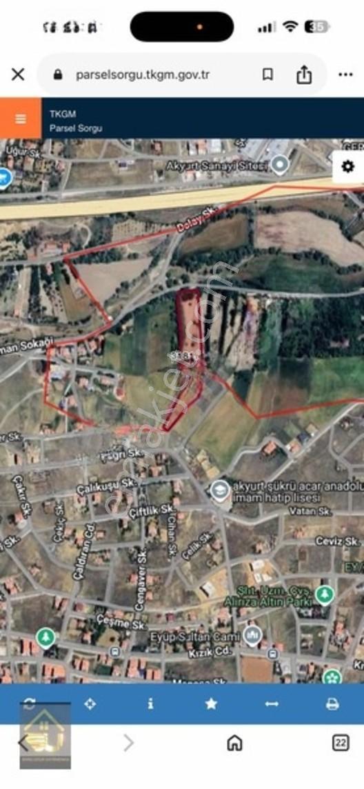 Ankara Akyurtta Ana Yola Cephe 900m2 Yatırımlık Tarla — fotoğraf 9