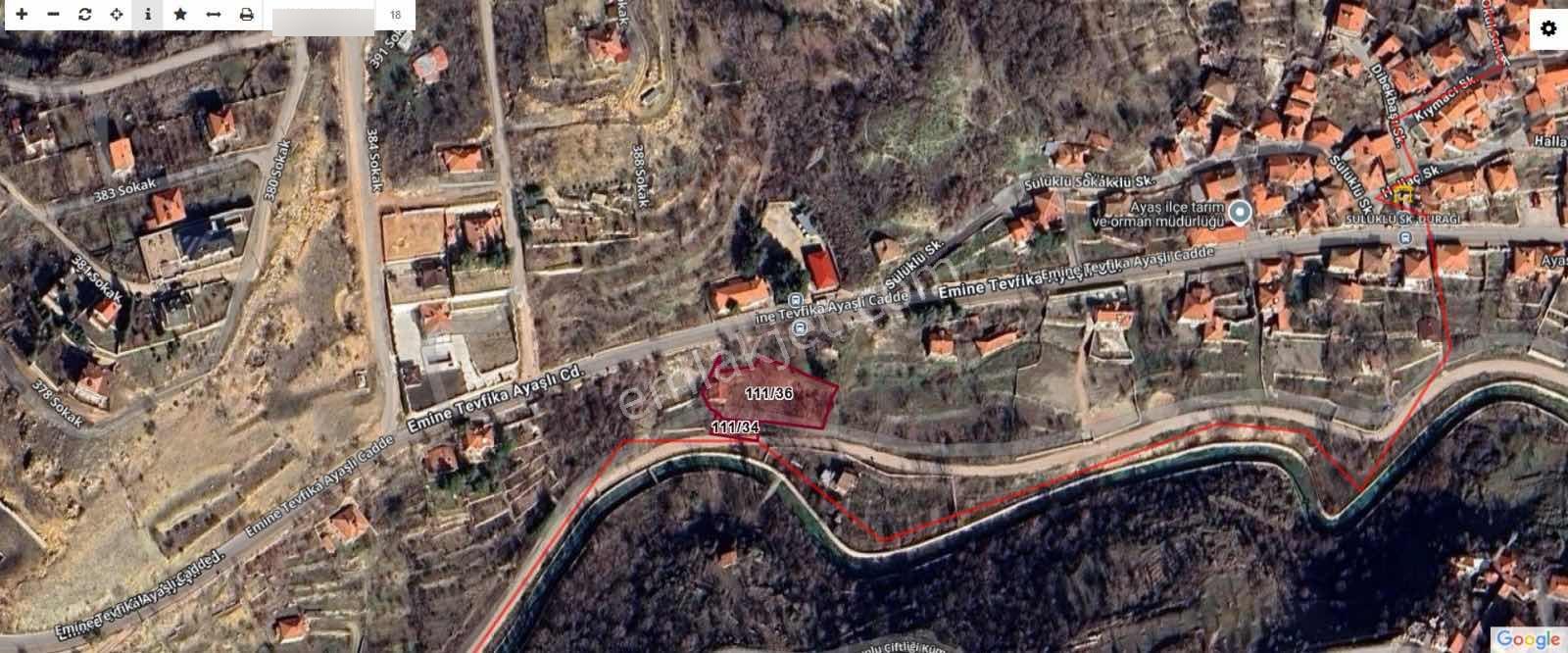Ayaş Merkezde 1.462 M2 Tek Tapu Ahşap Evli Bağ — fotoğraf 29