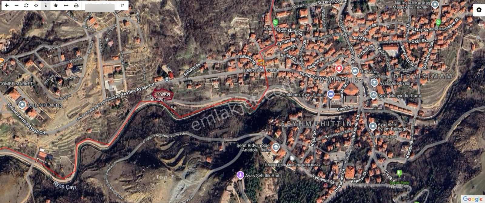 Ayaş Merkezde 1.462 M2 Tek Tapu Ahşap Evli Bağ — fotoğraf 31