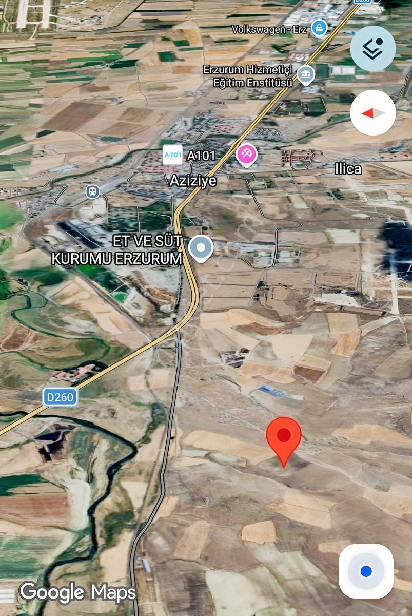 Lüx Erzurum'dan Ilıca Kandilli Yolu Üzeri Satılık Tarla — fotoğraf 5