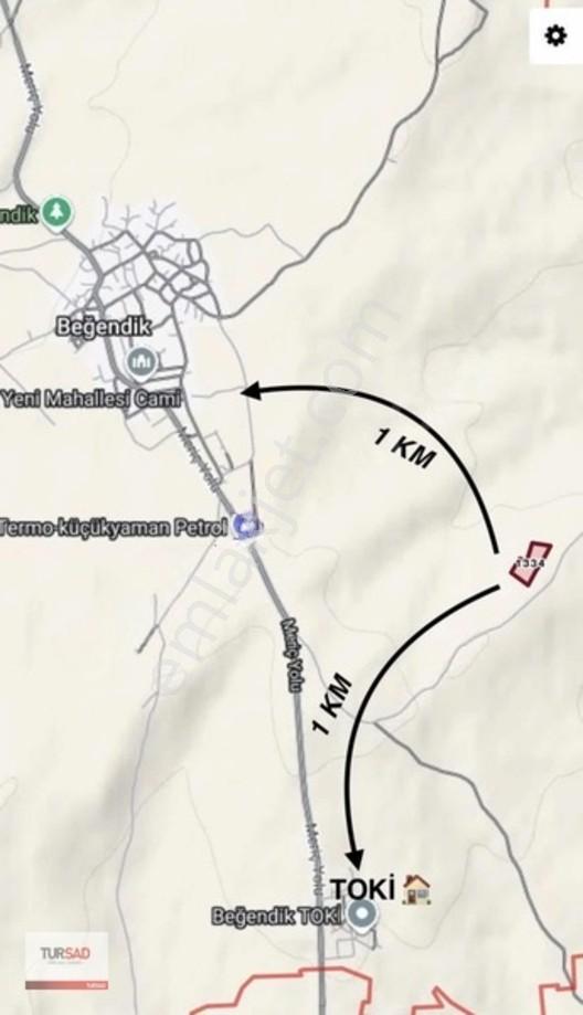 Begendik Te Çaplı Ve Muhafakatnameli Fırsat 1000M2
