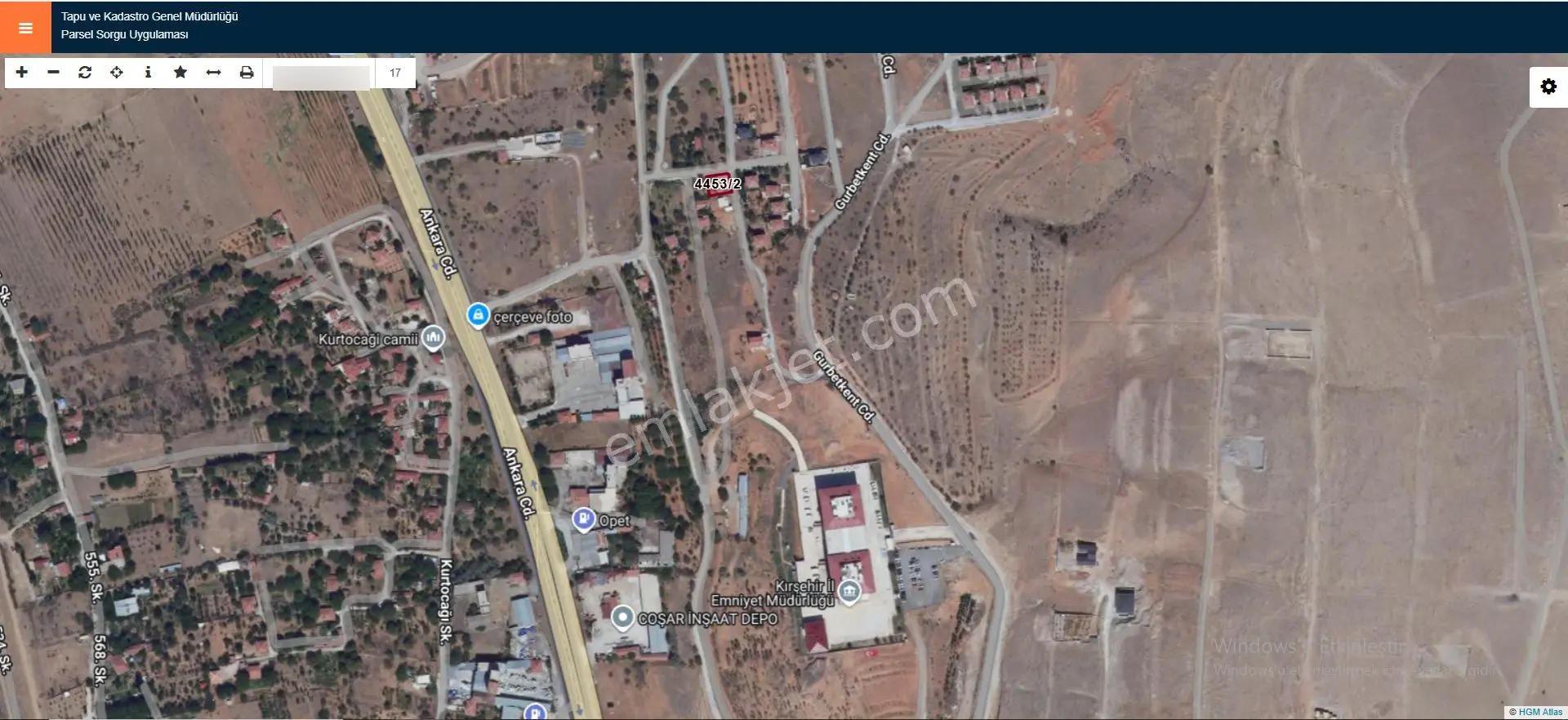 Global'den Emniyet Yanında Köşe Başı 362 M2 Satılık Villa Arsası — fotoğraf 2