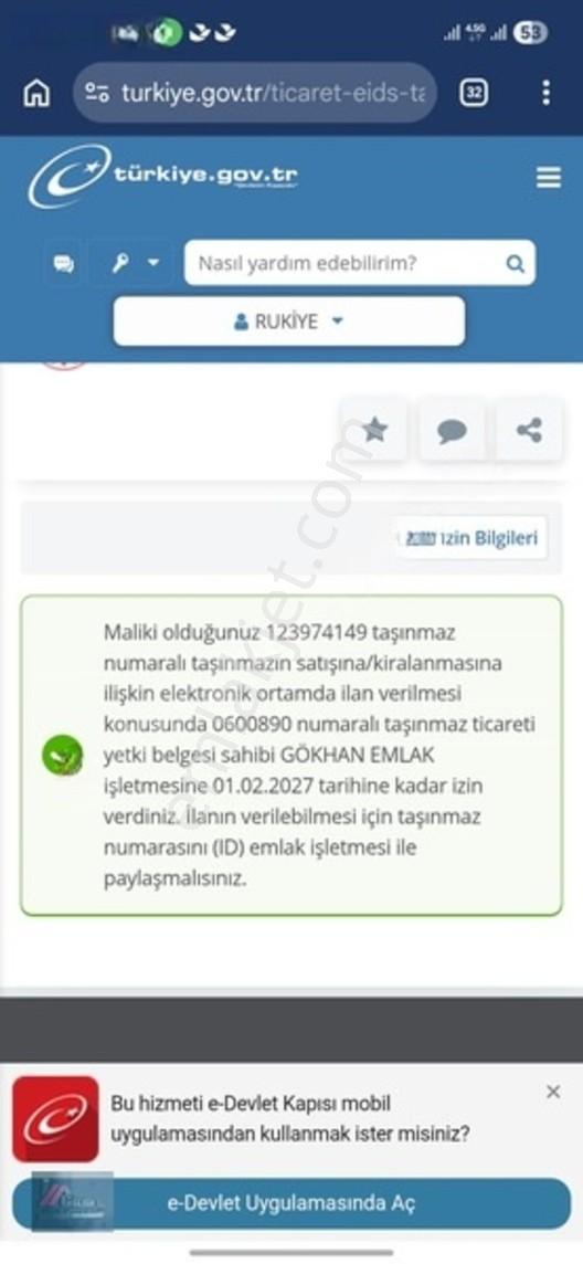 Gökhan Emlak'tan Kıbrıs Köyü'nde Evi İçinde Satılık Arsa — fotoğraf 14