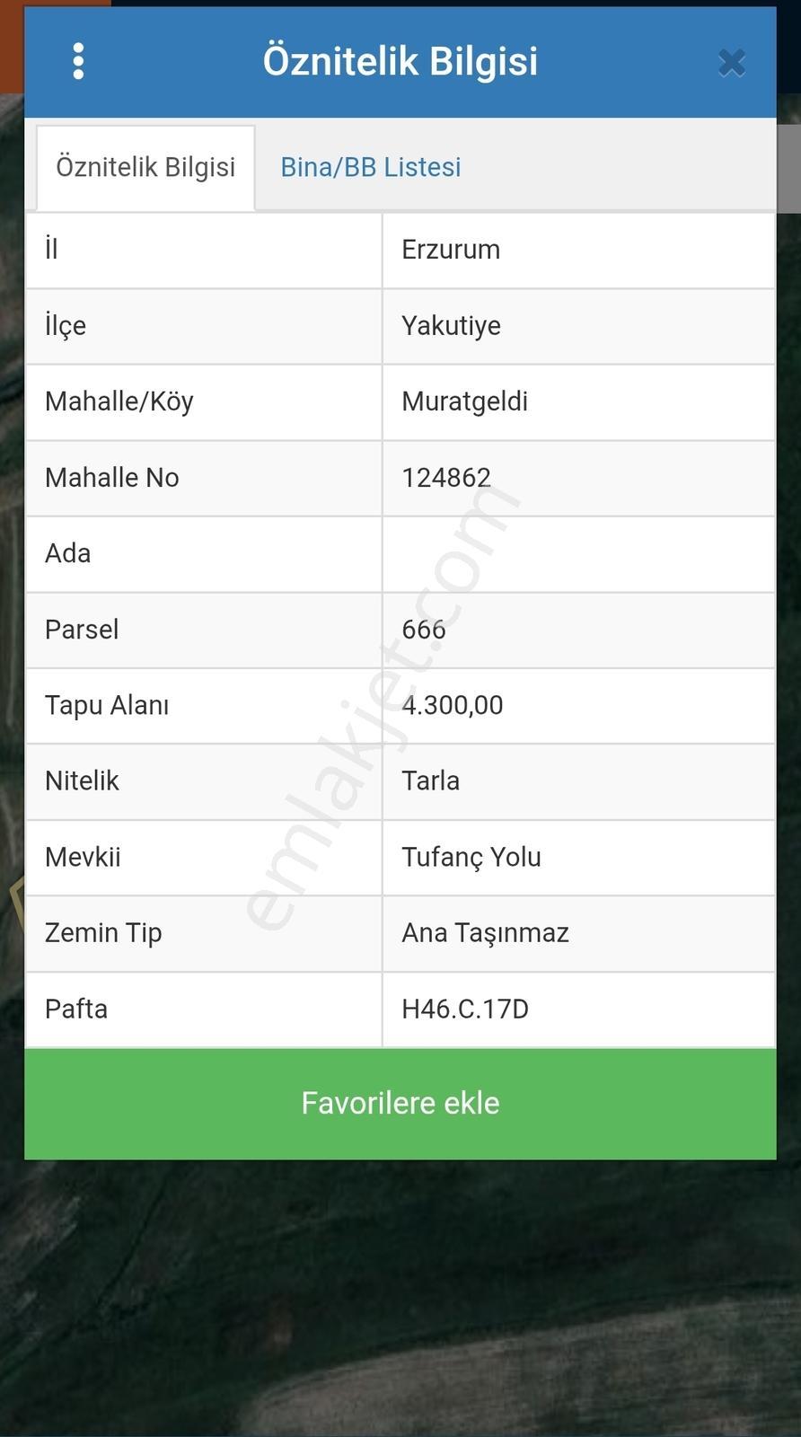Lüx Erzurum'dan Yakutiye Muratgeldi'de Satılık 4 Dönüm Tarla — fotoğraf 10