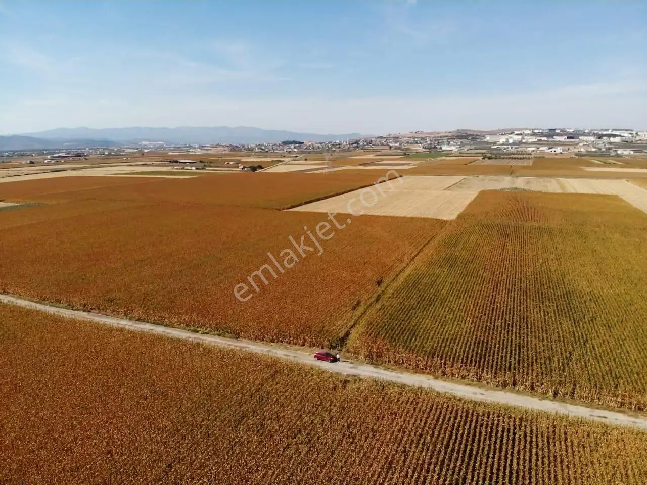 Tekeli'de Kadastral Yol Cepheli - 5050 M2 Satılık Müstakil Tarla — fotoğraf 3
