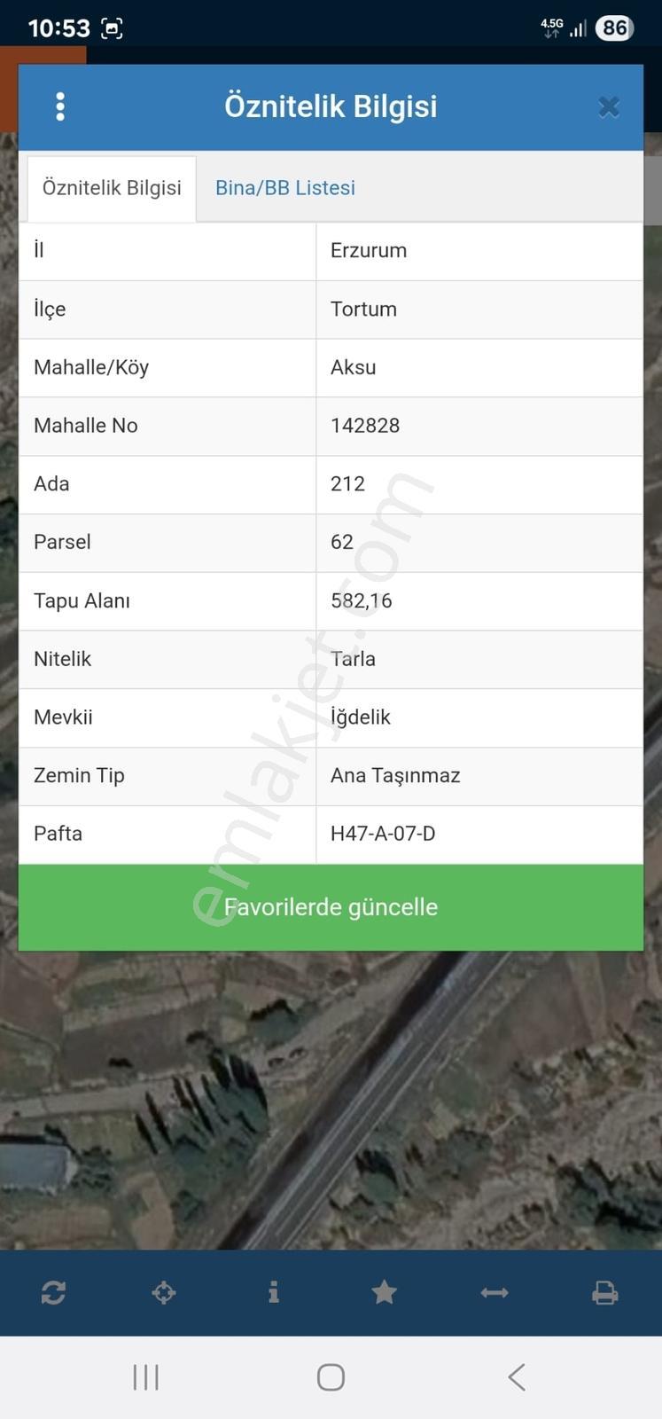 Lüx Erzurum'dan Tortum-oltu Yolunda Mükemmel Konumda Tarla — fotoğraf 11