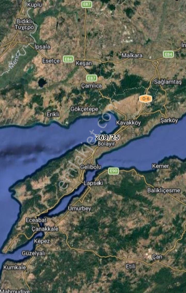 Çanakkale Gelibolu Bolayır Köyü Sarozda Satılık Arsa — fotoğraf 3