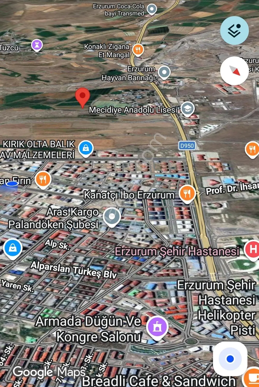 Lüx Erzurum'dan Yıldızkent'te Satılık Hisseli Konut İmarlı Arsa — fotoğraf 7
