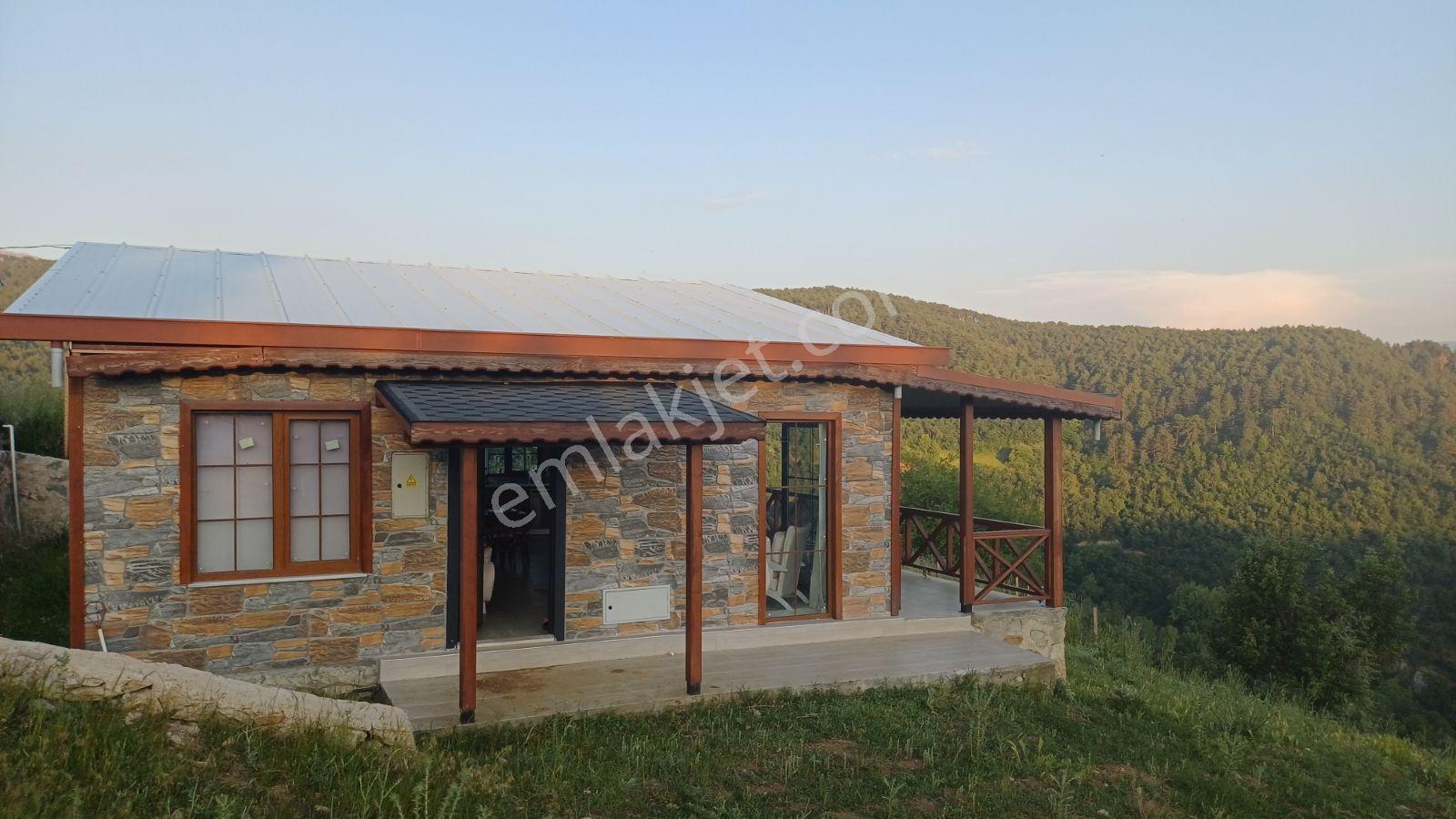 Acil! Bursa'da Gizli Cennet 4054m² Arazi İçinde Manzaralı Taş Ev — fotoğraf 2