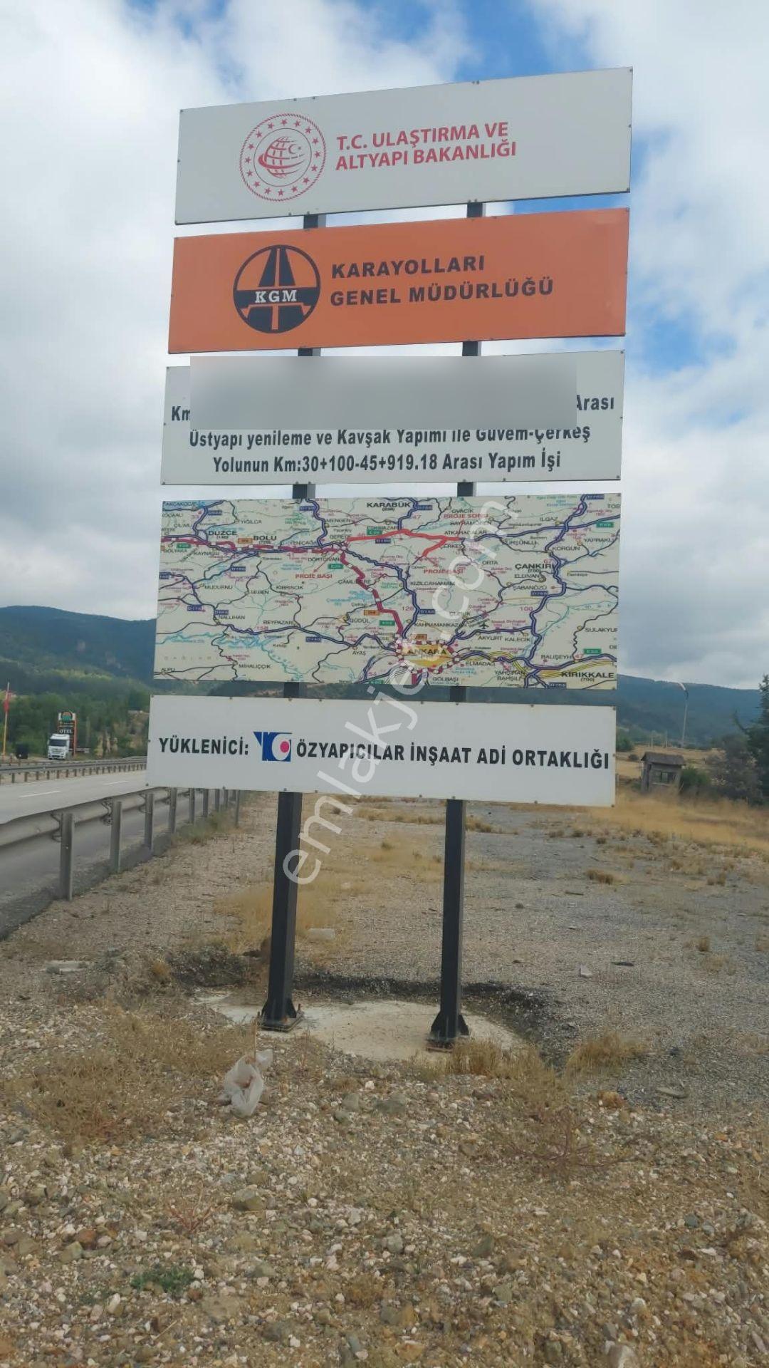 Bolu Gerede Ana Yol Cephe 34.407 M2 Akarca Mevkı Bıtısık Parsel — fotoğraf 2