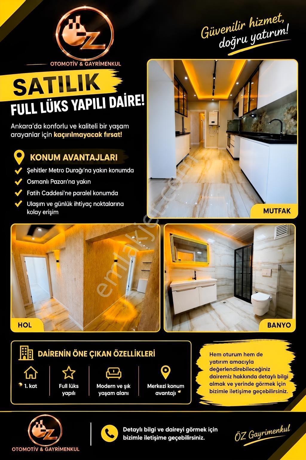 Öz'den Şehitler Metro Osmanlı Pazarı Yakını Lüx Yapılı 3+1 130m² — fotoğraf 31