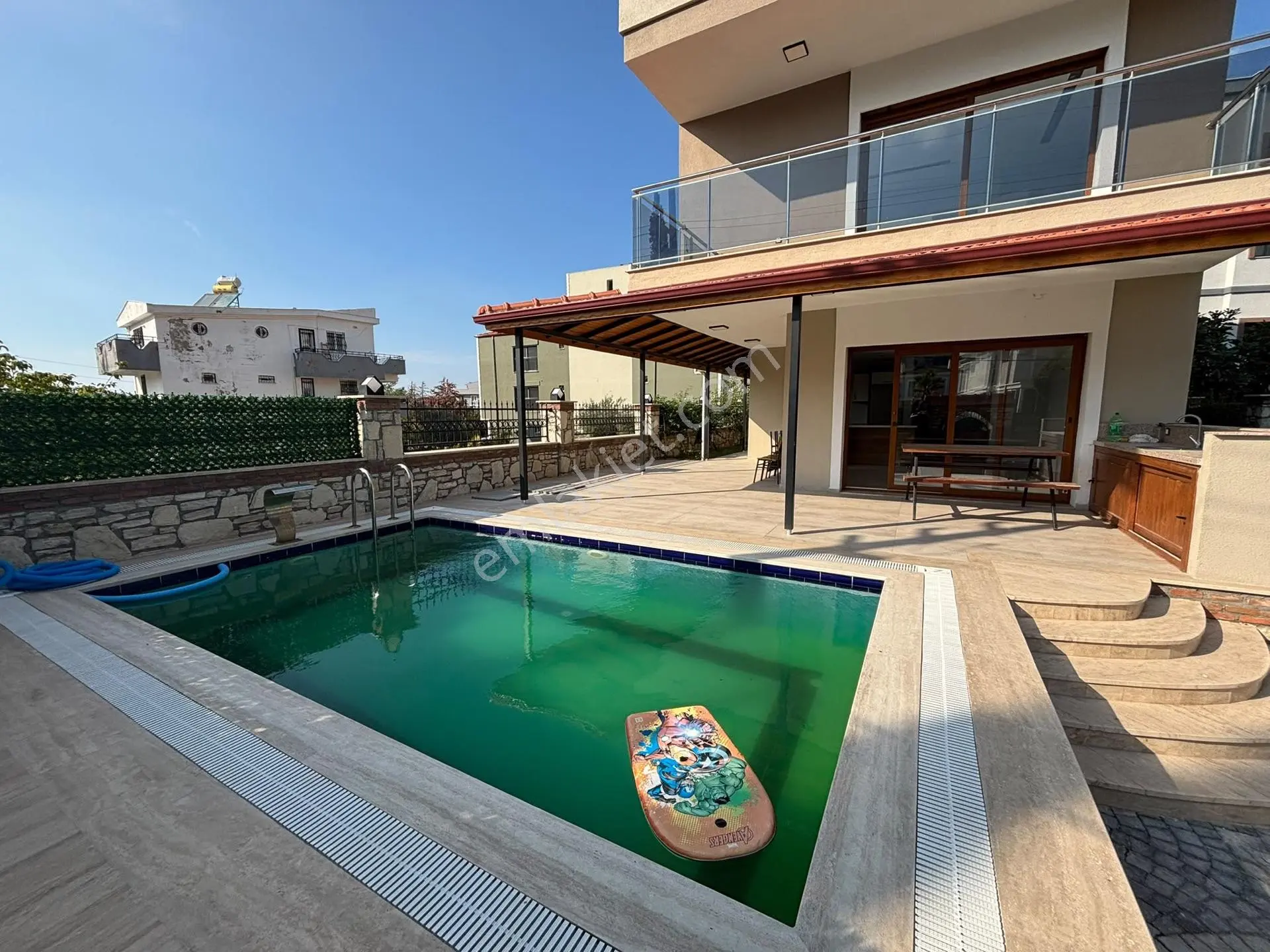 Kuşadası Davutlar’da Tam Müstakil, Özel Havuzlu 4+1 Lüks Satılık Villa — fotoğraf 31