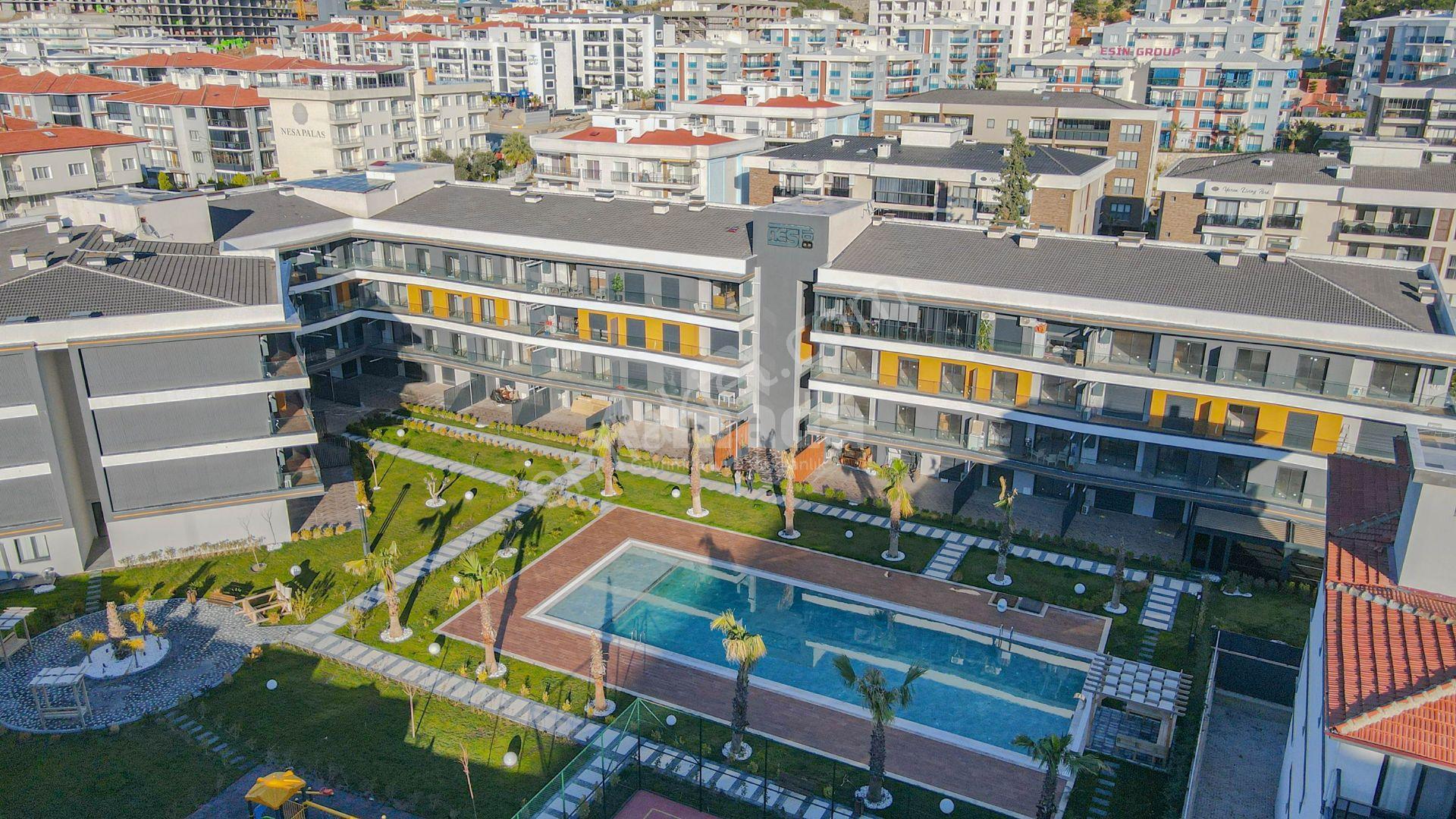 Değirmendere Mahallesi Nest 108’de Satılık Havuz Cepheli Sıfır Lüks 2+1 Daire — fotoğraf 2