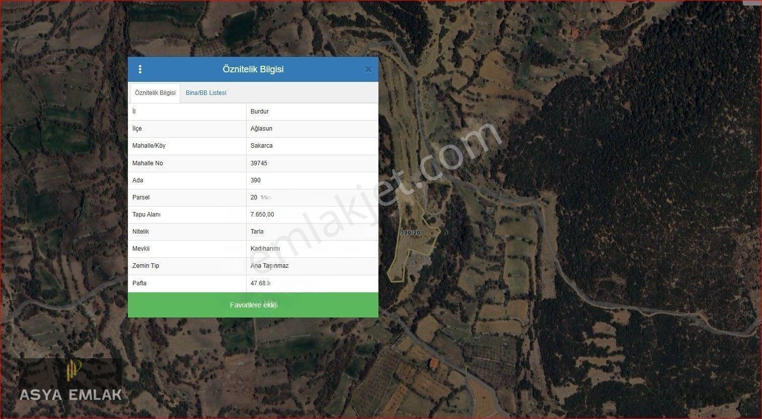 Asya Evim Emlaktan Sakarca Mahallesinde Satılık Fırsat Arazi — fotoğraf 3