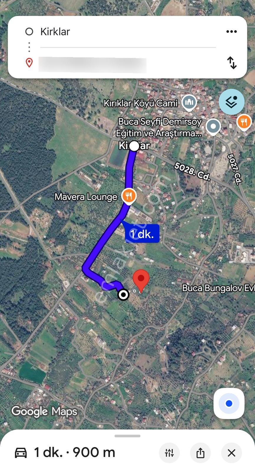 Buca Kırklar 'da 1.170 M² Satılık Tarla — fotoğraf 4