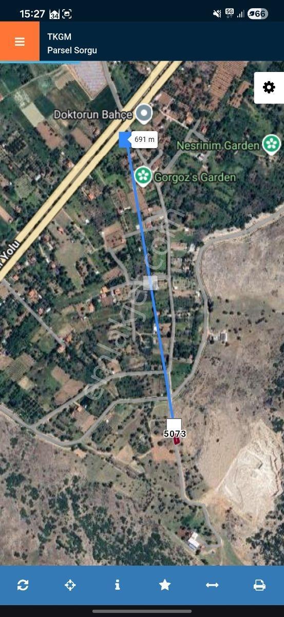 Kuleönünde Satılık Yolu Mevcut Asfalta Yakın Hobi Bahçesi